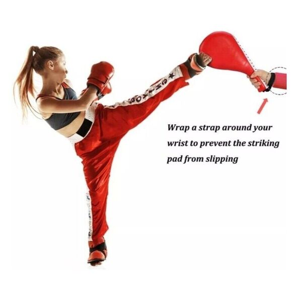 2 Pack Taekwondo Kick Pads Durable Striking Pad Target For Martial Arts,… - Picture 8 of 9